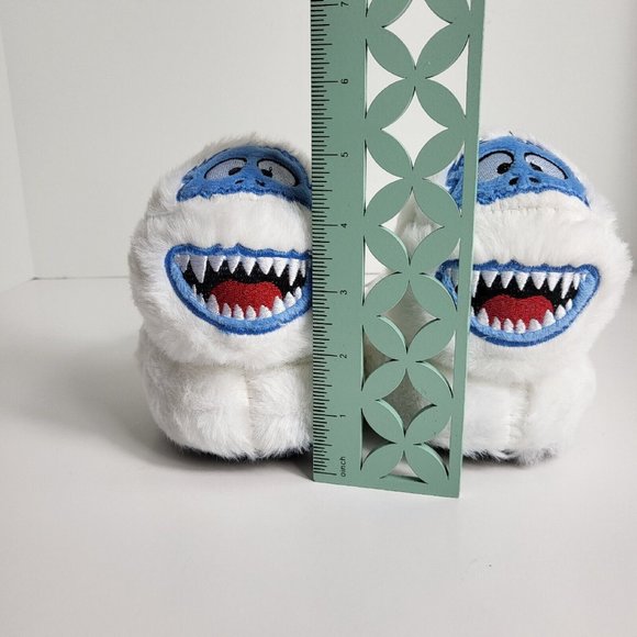 Rudolph Red Nosed Reindeer Slippers Abominable Snowman Sz 5/6 Christmas Toddler - Picture 12 of 16